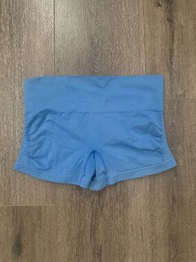 Danskin Now Blue Fitted Athletic Shorts